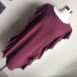 Free Press Side Ruffle Dress Size M